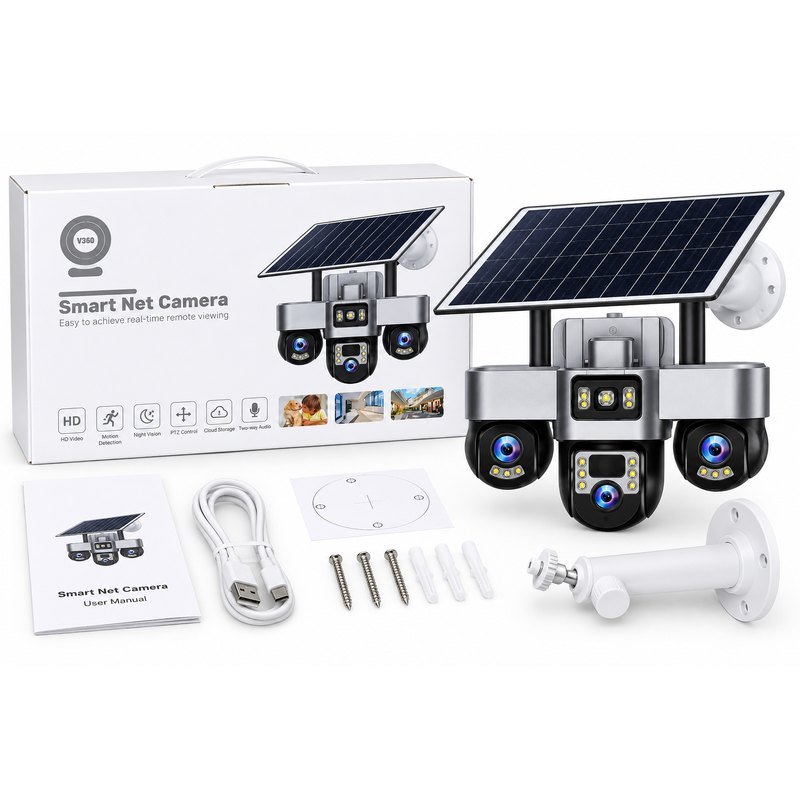 Caméra solaire Smart Net Camera V360